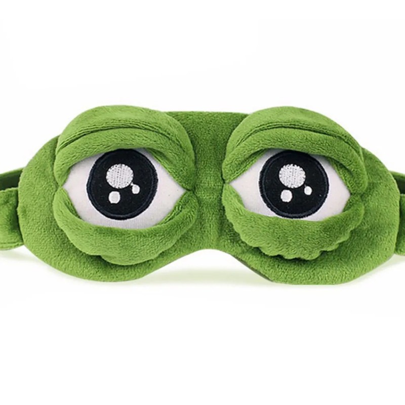 Mască de somn 3D Sad Broasca pentru ochi natural pentru dormit Acoperire umbră Petice pentru ochi Femei Bărbați Moale, portabil, Mască de somn 3D Sad Broasca pentru ochi natural pentru dormit Acoperire umbră Petice pentru ochi Femei Bărbați Moale, portabil,
