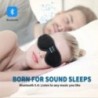 Mască pentru căști de somn Mască de ochi Bluetooth 3D Redare muzică Căști de dormit cu difuzor HD încorporat