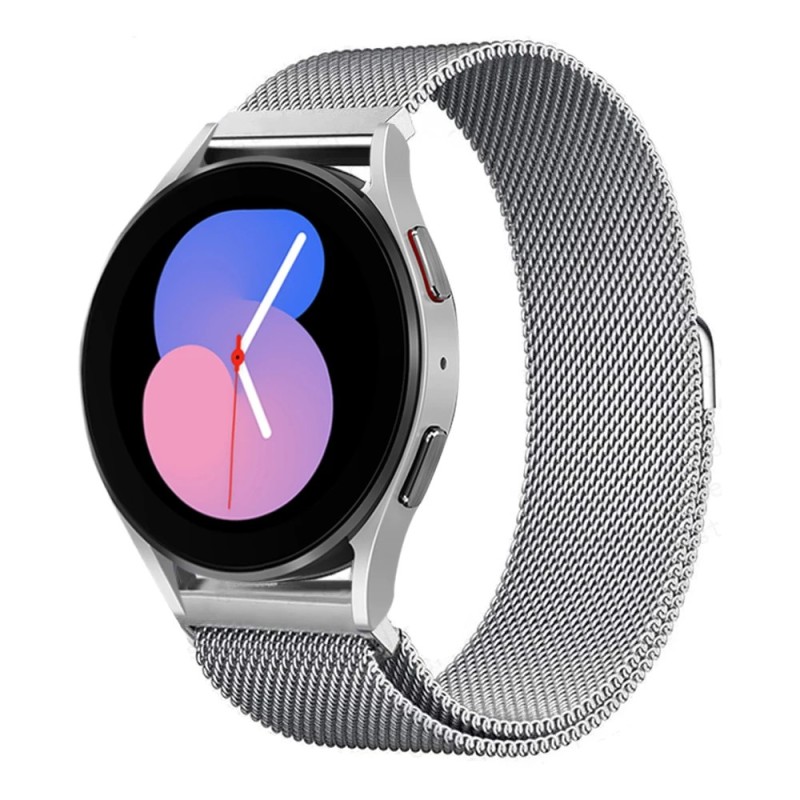 Curea de 20mm 22mm pentru ceas Samsung Galaxy 4/5/5Pro 44mm/40mm/Active 1/2 Bratara bucla magnetica Galaxy Watch 4 clasic 46mm 4