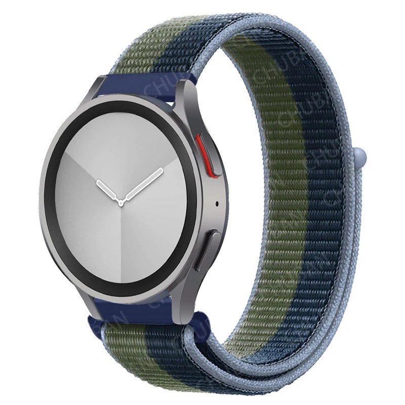 Curea de buclă din nailon pentru Samsung Galaxy Watch 6/5/pro/4/Classic/active 2 43-47-40-44mm 20mm/22mm bratara sport huawei gt