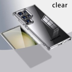 Carcasă de încărcare fără fir magnetică antișoc Airbag-uri pentru Samsung Galaxy S24 S23 Ultra FE S24 Plus S24+ S23+ Husă armură