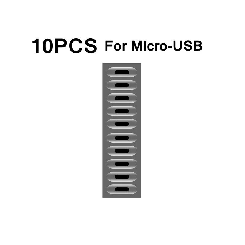 Dop universal de praf Difuzor pentru telefon mobil Autocolant plasă anti praf pentru iPhone Samsung Mi Charge Port Protector Set