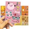 32 de foi autocolant puzzle DIY pentru copii Pokemon Face amuzant Anime Pikachu Asamblare autocolante Jucării pentru copii Băieț