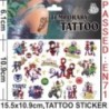 Aleatoriu 2 bucăți autocolante cu tatuaj Disney Marvel Spiderman Anime Omul Păianjen Autocolant cu tatuaj din desene animate Cad