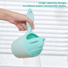 Protejați-vă ochii bebelușului cu această cană de clătire cu șampon Accesorii de baie multifuncționale Instrumente de duș pentru