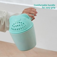 Protejați-vă ochii bebelușului cu această cană de clătire cu șampon Accesorii de baie multifuncționale Instrumente de duș pentru