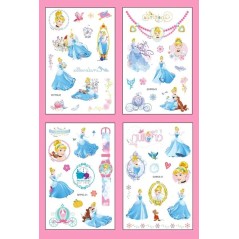 4 bucăți/set autocolante pentru tatuaje Disney Avengers, autocolant original impermeabil prințesa Sofia, accesorii pentru petrec