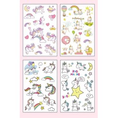 4 bucăți/set autocolante pentru tatuaje Disney Avengers, autocolant original impermeabil prințesa Sofia, accesorii pentru petrec