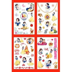 4 bucăți/set autocolante pentru tatuaje Disney Avengers, autocolant original impermeabil prințesa Sofia, accesorii pentru petrec