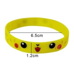 Pokemon Brățară Anime Figura Pikachu Copii Desene Animat Brățare din Silicon Brățări Cadou de petrecere de aniversare Cosplay Ju