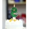 Lumânări pentru Tort Fotbal Lumânări pentru Zile de Naștere Lumânări pentru Fotbal Topper pentru Cupcake Articole pentru Decorat