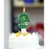 Lumânări pentru Tort Fotbal Lumânări pentru Zile de Naștere Lumânări pentru Fotbal Topper pentru Cupcake Articole pentru Decorat
