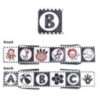 Carte senzorială din pânză Jucării pentru bebeluși cu contrast ridicat 0-12 luni Jucării pentru pătuț pentru nou-născut Cărți di