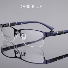 Ochelari de lectură pentru bărbați Ochelari retro pentru hipermetropie de afaceri Ochelari de lectură anti lumină albastră 0 +1,