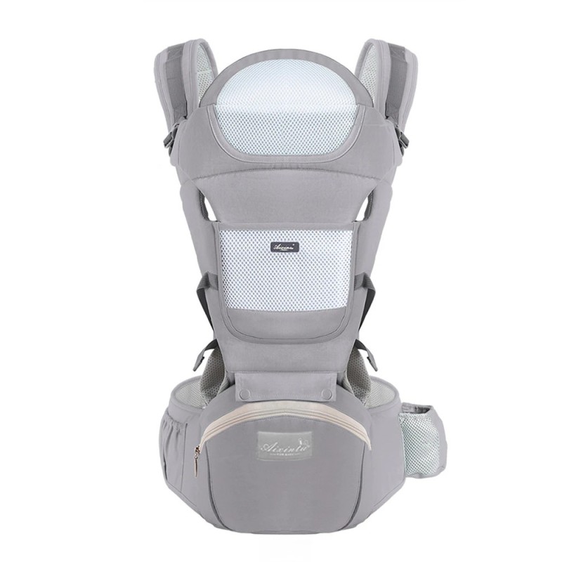 Marsupiu, scaun ergonomic multifunctional pentru bebelusi, nou nascut pana la copil mic, multifunctional, inainte si dupa, acces