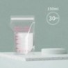 30PCS100-250ml pungi de depozitare a laptelui matern Congelator Bas Mama Materna saci de depozitare a alimentelor pentru bebeluș