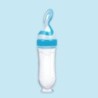 Biberon de hrănire pentru nou-născut sigur de 90 ml pentru copii mici lingură de alimentare cu strângere din silicon pentru bibe