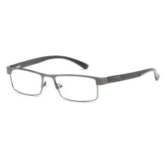 RBENN Ochelari de lectură cu rame metalice pentru bărbați