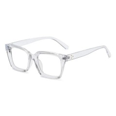 Ochelari de lectură de modă pentru femei 2023, pătrați, anti-lumină albastră, prezbiopie, ochelari de ochi optici de epocă pentr