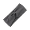 Bentite pentru bebeluși cu nervuri solide Bentite de păr înnodate, cașmir, late, accesorii pentru păr pentru copii, băieți, fete