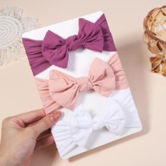 3 buc/lot bentite pentru copii tricotate cu cablu pentru copii, turban pentru fetițe, benzi de păr pentru copii, banda pentru ca