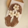 Bentita pentru nou-născut pentru fete, tricot elastic, turban pentru copii, fundite pentru copii, nailon moale, accesorii pentru
