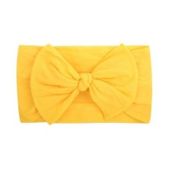 Candy Colors Bentiță pentru păr cu fundătură pentru bebeluși Bandă pentru cap pentru copii, fete, tip boutique, elastic, pentru 