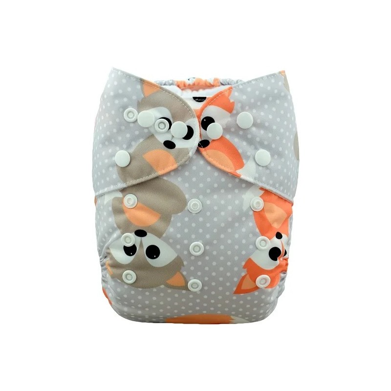 U Pick ALVABABY Scutec de pânză pentru bebeluși Scutec de pânză reutilizabil Scutec lavabil Scutec pentru bebeluși 3-15 kg cu 1 