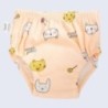 Pantaloni de antrenament pentru bebeluși, din bumbac, impermeabil, reutilizabil, în 6 straturi, pantaloni scurți pentru sugari, 