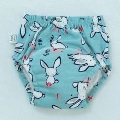 Pantaloni de antrenament pentru bebeluși, din bumbac, impermeabil, reutilizabil, în 6 straturi, pantaloni scurți pentru sugari, 