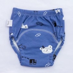Pantaloni de antrenament pentru bebeluși, din bumbac, impermeabil, reutilizabil, în 6 straturi, pantaloni scurți pentru sugari, 