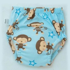 Pantaloni de antrenament pentru bebeluși, din bumbac, impermeabil, reutilizabil, în 6 straturi, pantaloni scurți pentru sugari, 