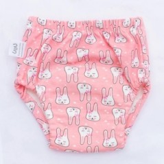 Pantaloni de antrenament pentru bebeluși, din bumbac, impermeabil, reutilizabil, în 6 straturi, pantaloni scurți pentru sugari, 