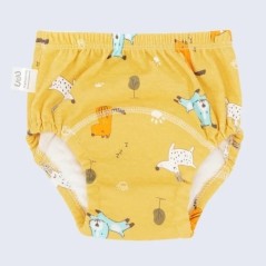 Pantaloni de antrenament pentru bebeluși, din bumbac, impermeabil, reutilizabil, în 6 straturi, pantaloni scurți pentru sugari, 