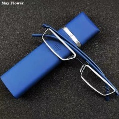 Ochelari decorativi May Flower TR90 Ochelari fără dioptrie Zero pentru bărbați Ochelari de lectură cu blocare a luminii albastre