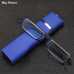 Ochelari decorativi May Flower TR90 Ochelari fără dioptrie Zero pentru bărbați Ochelari de lectură cu blocare a luminii albastre