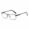 Ahora Men Square Metal Frame Mare Lectură Prezbiopie Ochelari Cititor +1.25 1.5 1.75 2.0 2.25 2.5 2.75 3.0 3.5 4 4.5 5.0 5.5 6.0