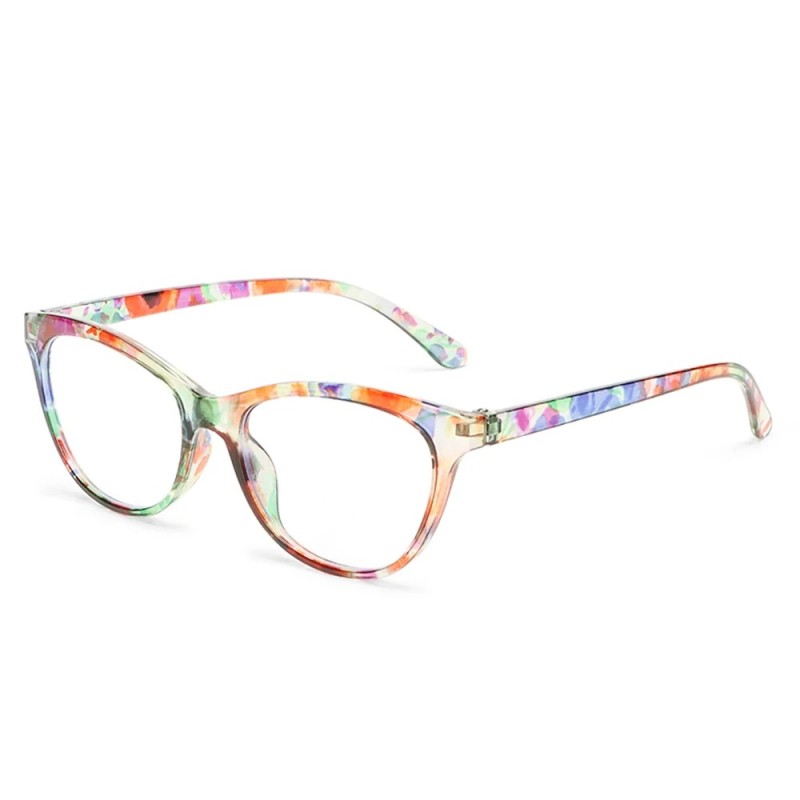Ochelari de lectură cu flori cu imprimare elegantă de modă Protecția ochilor Ochelari de vedere prezbiopi cu lumină albastră pen Ochelari de lectură cu flori cu imprimare elegantă de modă Protecția ochilor Ochelari de vedere prezbiopi cu lumină albastră pen