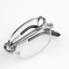 Ochelari de lectură pliabili, portabili, din metal, ultraușori, pentru bărbați, ochelari de afaceri pentru prezbiopie, ochelari 