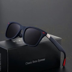 Ochelari de soare polarizați clasici de modă, bărbați, femei, pătrați, ochelari de soare anti-orbire, ochelari de protecție pent