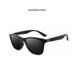 Ochelari de soare polarizați clasici de modă, bărbați, femei, pătrați, ochelari de soare anti-orbire, ochelari de protecție pent