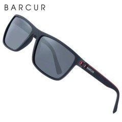 BARCUR Design TR90 Ochelari de soare Bărbați Polarizați Ochelari de soare sport cu greutate mică Ochelari de soare pentru femei 
