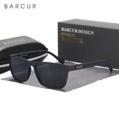 BARCUR Design TR90 Ochelari de soare Bărbați Polarizați Ochelari de soare sport cu greutate mică Ochelari de soare pentru femei 