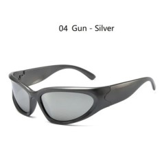 Y2k Noi ochelari de soare punk sport pentru bărbați, femei, ochelari de soare de designer de marcă de lux, moda bărbați, nuanțe 