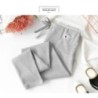 Jambiere casual pentru femeile însărcinate Pantaloni elastici cu talie înaltă, cu dungi, îmbrăcăminte sport pentru sarcină, pant