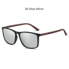 Ochelari de soare polarizați vintage pătrați de lux pentru bărbați, femei, modă, călătorii, ochelari de soare anti-orbire pentru