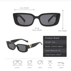 Ochelari de soare retro, cool, cu cadru mic, ochi de pisică, pentru femei 2023, ochelari de soare de lux pentru bărbați, ochelar