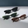 Set de 3 perechi de ochelari de soare mici, ochi de pisică, pentru femei