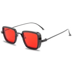 Ochelari de soare pătrați în stil Steampunk, gotici clasici, bărbați, femei, designer de marcă, cadru din aliaj pătrați, lentile