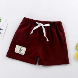 Pantaloni scurți pentru nou-născut, de la 12M la 5T, pentru băieți, ocazional, solizi, pentru copii, pantaloni, pantaloni scurți